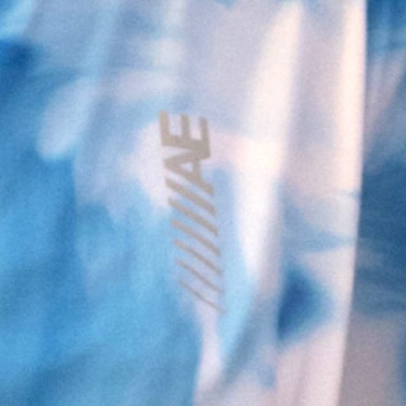 American Eagle AE Outfitters ACTIVE FLEX t-shirt Blue Tie Dye Pattern - LG - Picture 3 of 5